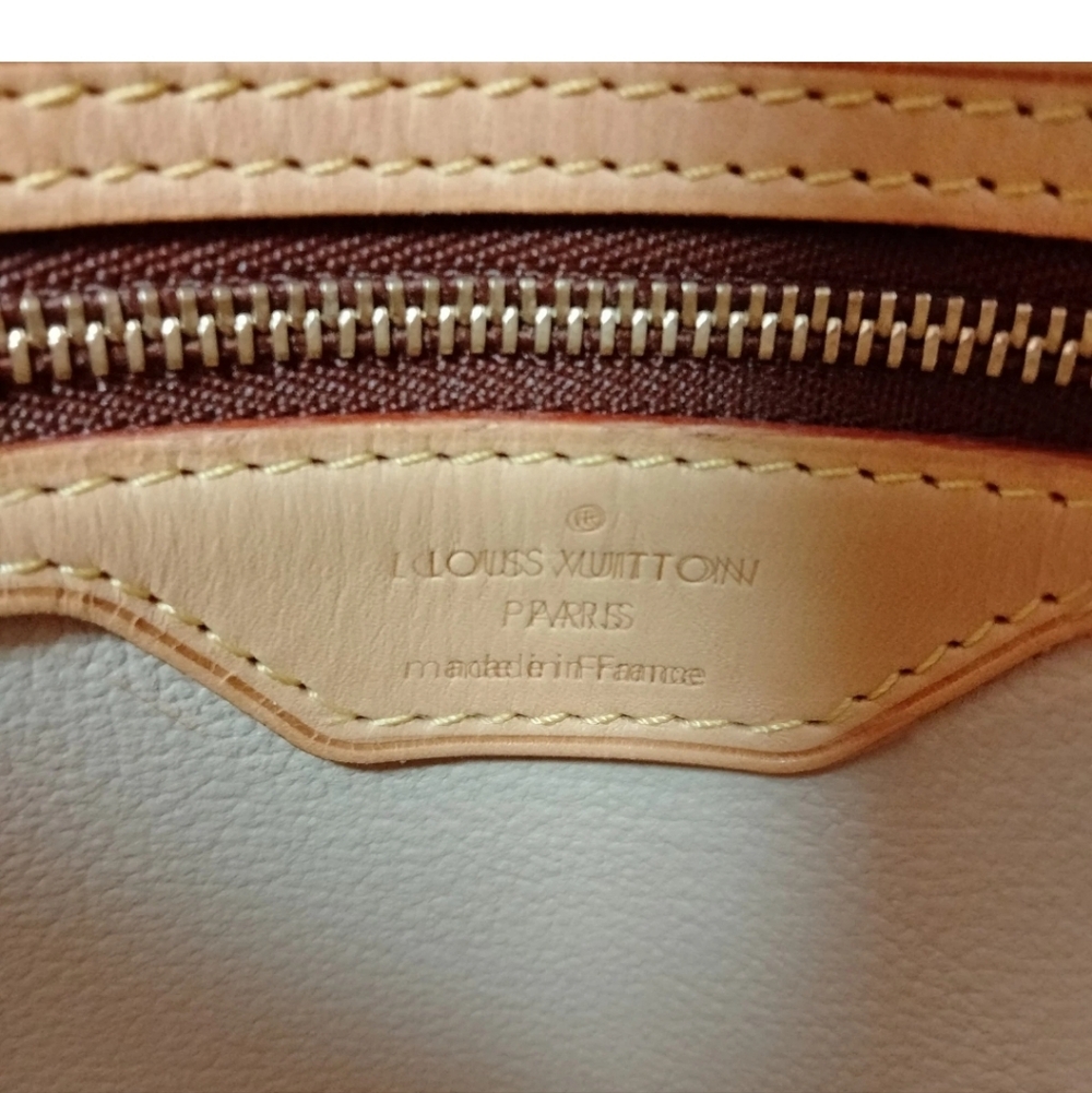 Louis Vuitton LV Tote Bag Bucket PM Brown Monogram Logo - Picture 10 of 12